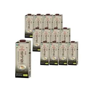 정식품 간단 요리사 진한 콩국물 검은콩, 950ml, 12개