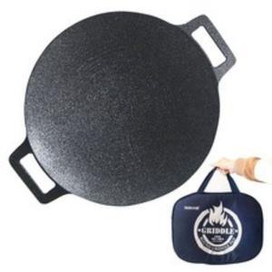 (생활가전) 키친아트 멀티 캠핑 그리들 팬 33cm 전용가방 고기불판