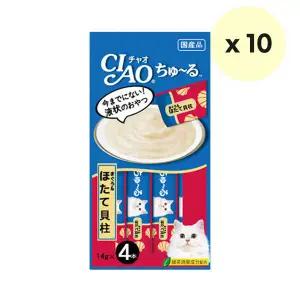 이나바 4SC-77 챠오츄르 참치 가리비관자 4P x 10개