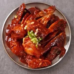 해로식탁 국내산 연평도 숫꽃게 양념게장 800g (4마리)