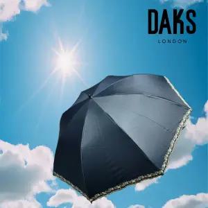 [롯데백화점]닥스 자수패턴 블랙코팅 양산(풀꽃) PBI047I(NA)