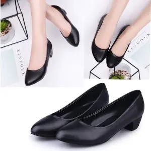 EV-8808/기본여성펌프스 낮은굽정장구두 여성면접구두