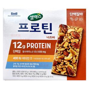 셀렉스 프로틴바 너츠 50g 18개입 1개 (18개)