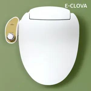 이크로바 수동비데 무전원 냉수전용 시트일체형 기계식비데 HB-1800 2노즐