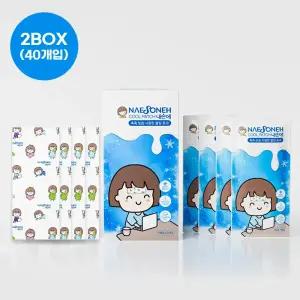 [내손에] 아이스 붙이는 쿨링시트 냉찜질 쿨패치 (2박스 x 40매)