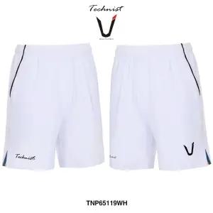 테크니스트 배드민턴 폴리 반바지 하의 바지 여성 4부 남성 5부 팬츠 화이트 TNP65119WH