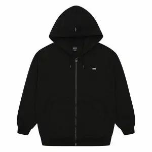 [보리보리/소이]여아 유니픽 솔리드 후드 집업 점퍼 23F0103_BK