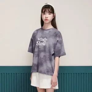 [에꼴리에] 여자 여름이월 4.5부 빈티지프린트티(25B1459)