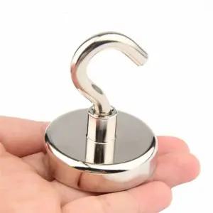 (몬스터킹) 네오디뮴 강력 자석후크(48x61mm)/고리/자석/행거/홀더/걸이/초강력/후크/접착/현관/부착식