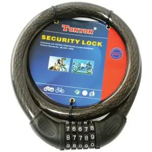 토니온)자전거열쇠(특대 TY-462)/자전거/오토바이/번호키/열쇠/와이어/자물쇠/도난/방지/잠금/장치/체인/락