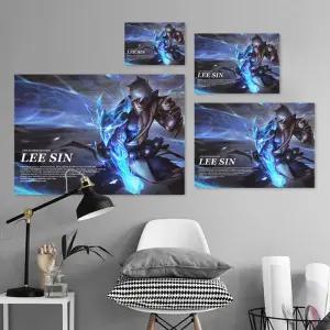 리그오브레전드 롤 캐릭터 펠트 패브릭포스터 A4 A3 A2 A1