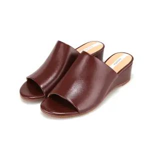 [롯데백화점]BARBARA 여성 웨지힐 뮬 BBI731-BR