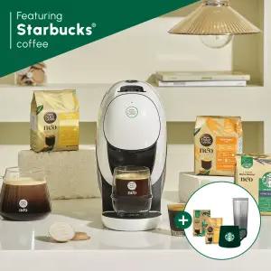 [10%+굿즈]돌체구스토 네오 카페 커피머신+ 스타벅스 캡슐커피 12P(+웬디텀블러+네오랜덤캡슐+그린머그)