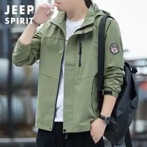 JEEP SPIRIT 후드 자켓 방풍 발수 등산 트레킹 야외 데일리 남성 봄 가을 재킷