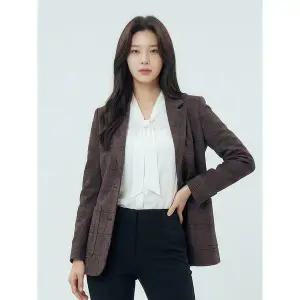 [PAT][PAT여성] 여성 테일러드 체크 자켓_1I61205