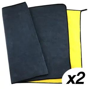 고밀도 초극세사 세차걸레 세차타올 60cm160cm(2개입)/세차/타월/타올/드라이/차량용/자동차/수건/다용도