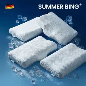 더코이즈 썸머빙 메모리폼 냉감베개 베개패드 여름 쿨링 굴곡형