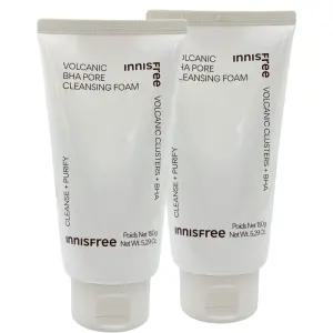NEW 이니스프리 화산송이 바하 모공 클렌징폼 150g 2개 여드름피부