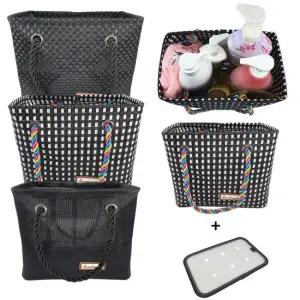 뷰레이터닷컴 사각매쉬 수영가방 수영장 물놀이