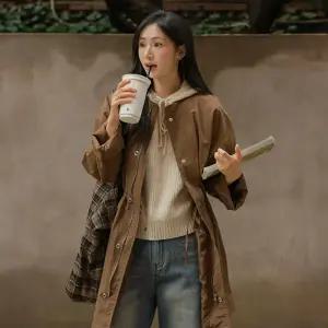 [JUST BETTER] 센텀 라운드 야상자켓