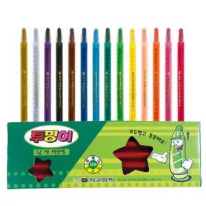 14컬러 투명한 낱색 색연필 12개입 1세트 모음