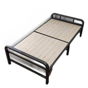 접이식 침대 프레임 철제 싱글 간이 이동식 원목 확장