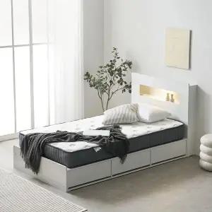 F41662 LED 벙커침대SS+포켓매트리스20cm