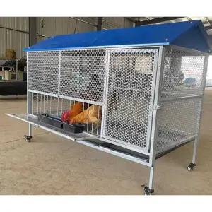 대형 닭장 시골 사육 케이지 닭사육장 만들기 야외 펜스