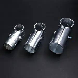 파이프 T클램프 탄소강 T자 조인트 비닐하우스 무용접 파이프 클램프 20/25/32mm