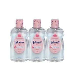 존슨즈 베이비 오일 레귤러 파우더향 125ml x3개