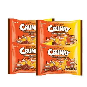 롯데 미니 크런키 171g X 4개