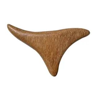 장미목 나무 삼각 괄사 림프 순환 셀프 마사지기 두피 어깨 안마기