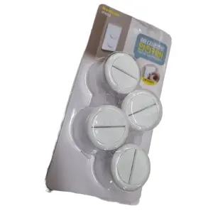 (4P) 원터치 코텍 안전 커버 멀티탭/콘센트/안전캡/보호캡/카바/뚜껑/덮개/멀티텝/덮게/막음/콘센트캡/덥게