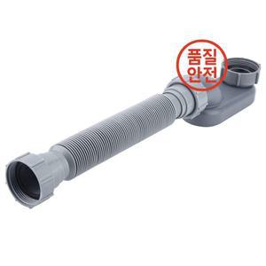 로우 프로파일 유연한 욕조 샤워 배수관 플랫 P 트랩 프리 스탠딩 1