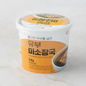 주비푸드 유부 미소장국 24g/개