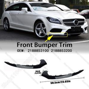 2015-2018 메르세데스 호환-벤츠 호환 CLS400 (W218) 2188851574 용 앞 범퍼 크롬  몰딩