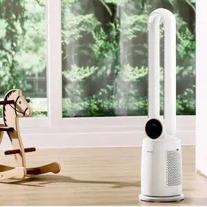 [렛홈]BLDC 모터 날개없는 무드등 리모컨 선풍기