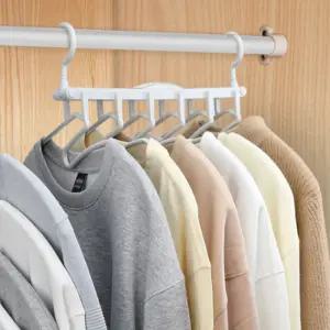 다용도 논슬립 접이식 틈새  옷걸이 바지걸이 행거 니트 어깨뿔방지