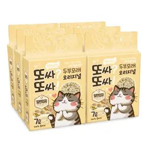 태비 또또 두부모래 일반입자 오리지날 7L x 6개