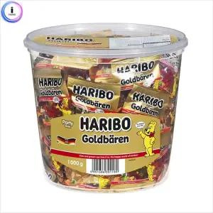 하리보 골드 베렌 1000g/사무실/탕비실/어린이/선물/초등학생/업소/후식/유치원/디저트/수입/간식/젤리