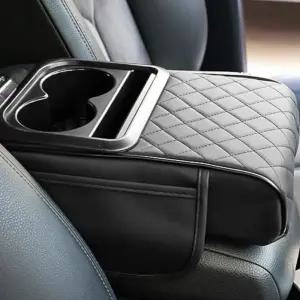 다용도 차량용 콘솔 쿠션 팔걸이 컵홀더 자동차 수납함 거치대