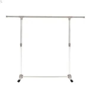 이동식 행거 매장용 웜그레이/원룸/간단/옻행거/옥걸이/가로/옷걸이/가구/아동/소형/1단/1인용/매장/일단