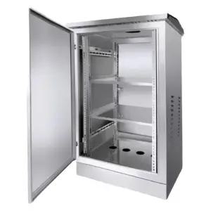 방수 네트워크 랙 스테인리스 스틸 통신 장비 함체 옥외 서버 캐비닛 6U 24U