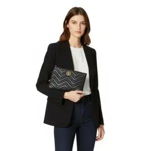 525541 0OLET 1000 블랙 GG마몬트 마틀라세 클러치 배송