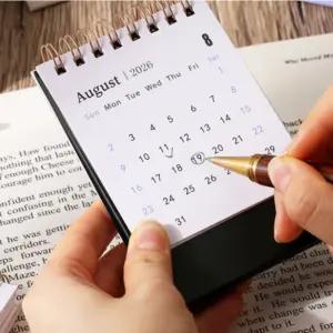 2026 미니 탁상 책상 사무실 스터디카페 달력 캘린더 26년