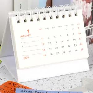2026 미니 신년 사무실 책상 탁상 스터디카페 달력 캘린더 26년