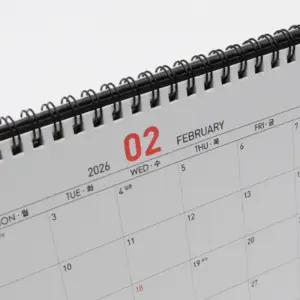 2026 사무실 책상 탁상용 단체 선물 달력 캘린더 26년