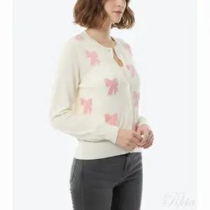 [꼼데가르송] 리본 인타르시아 자카드 울 가디건 149707573