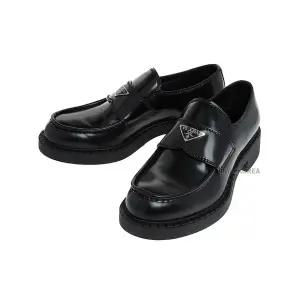 [롯데백화점]프라다 FW25 남성 로고 브러쉬드 로퍼 2DE127 055 F0002