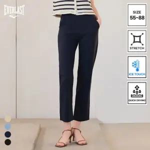 여름까지 입는 여성 링클프리 밴딩 슬랙스팬츠 쿨바지 데일리룩 오피스룩 Bon-2581